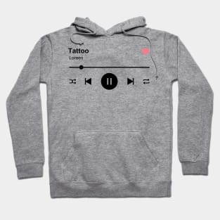 Now Playing Tattoo Hoodie